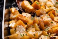Maple-Glazed Roasted Squash and Apples for Fall Side Dish
