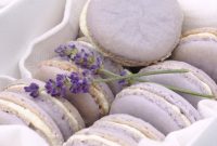 Lavender Lemon Macarons: Delicate Floral Citrus French Cookies