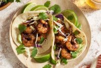 Crispy Baja-Style Shrimp Tacos with Tangy Slaw