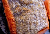 Crispy Cast-Iron Salmon with Lemon Herb Butter
