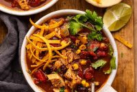 Hearty Chicken Taco Soup Recipe for Cozy Weeknight Dinners