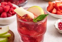 Pomegranate Virgin Sangria Recipe — Refreshing Party Drink