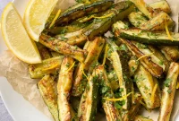 Lemon Herb-Roasted Zucchini (Quick Side Dish)