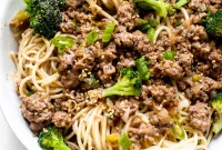 Asian-Style Beef and Noodles Stir-Fry Recipe