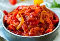 Authentic Italian Peperonata Recipe – Sweet Pepper Stew