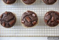 Double Chocolate Dairy-Free Greek Yogurt Muffins