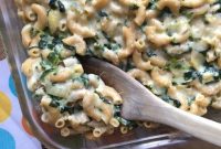 Spinach and Artichoke Macaroni and Cheese Recipe