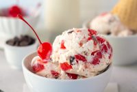 Homemade Cherry Cordial Ice Cream Recipe -> Cherry Cordial Ice Cream Recipe You Can Make at Home