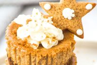 Mini Gingerbread Cheesecakes with Gluten-Free and Dairy-Free Options