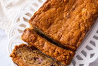 Salted Caramel Banana Bread (Gluten-Free & Eggless)