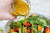 Creamy Honey Mustard Vinaigrette Recipe for Salads & Marinades