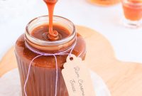 Homemade Rum Caramel Sauce Recipe for Desserts and Drizzling