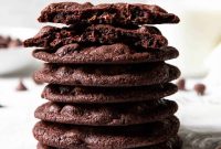 Double Chocolate Cookies: Rich Gooey Chocolate Cookie Recipe