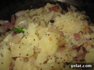 Saute onion and chillies