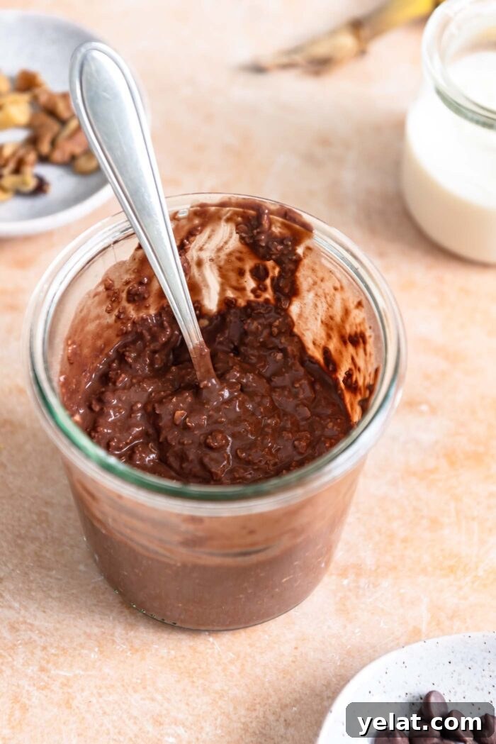 Brownie Batter Overnight Protein Oats Recipe 7 img 10412 6