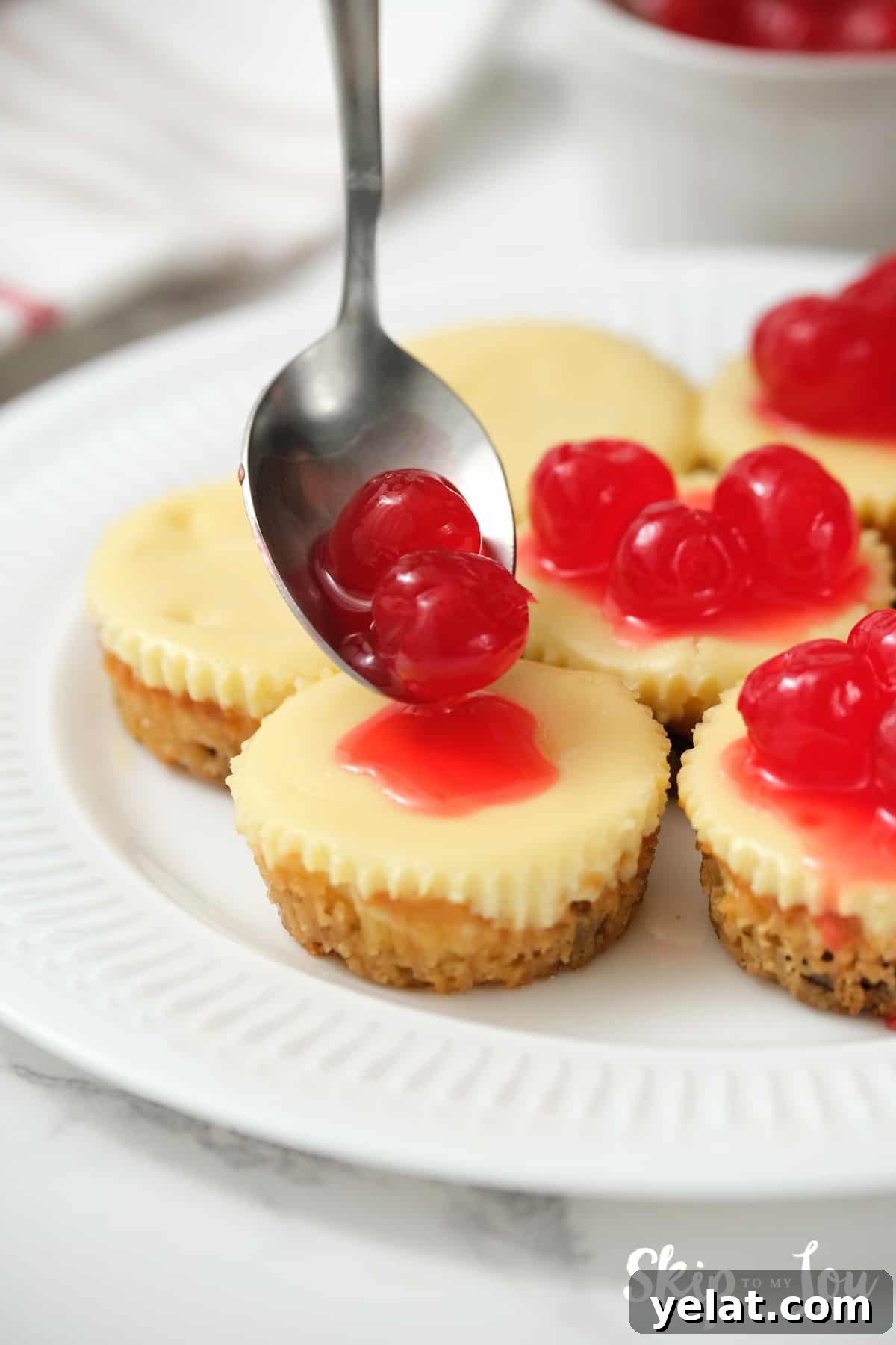 add cherry pie filling to top of cheesecake