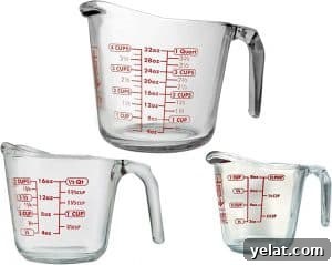 Liquid Measuring Cups (Set of 3)