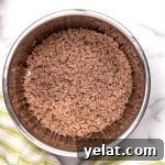 cooked ground beef in an instant pot