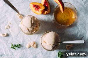 Grilled Peach-Bourbon Ice Cream Recipe