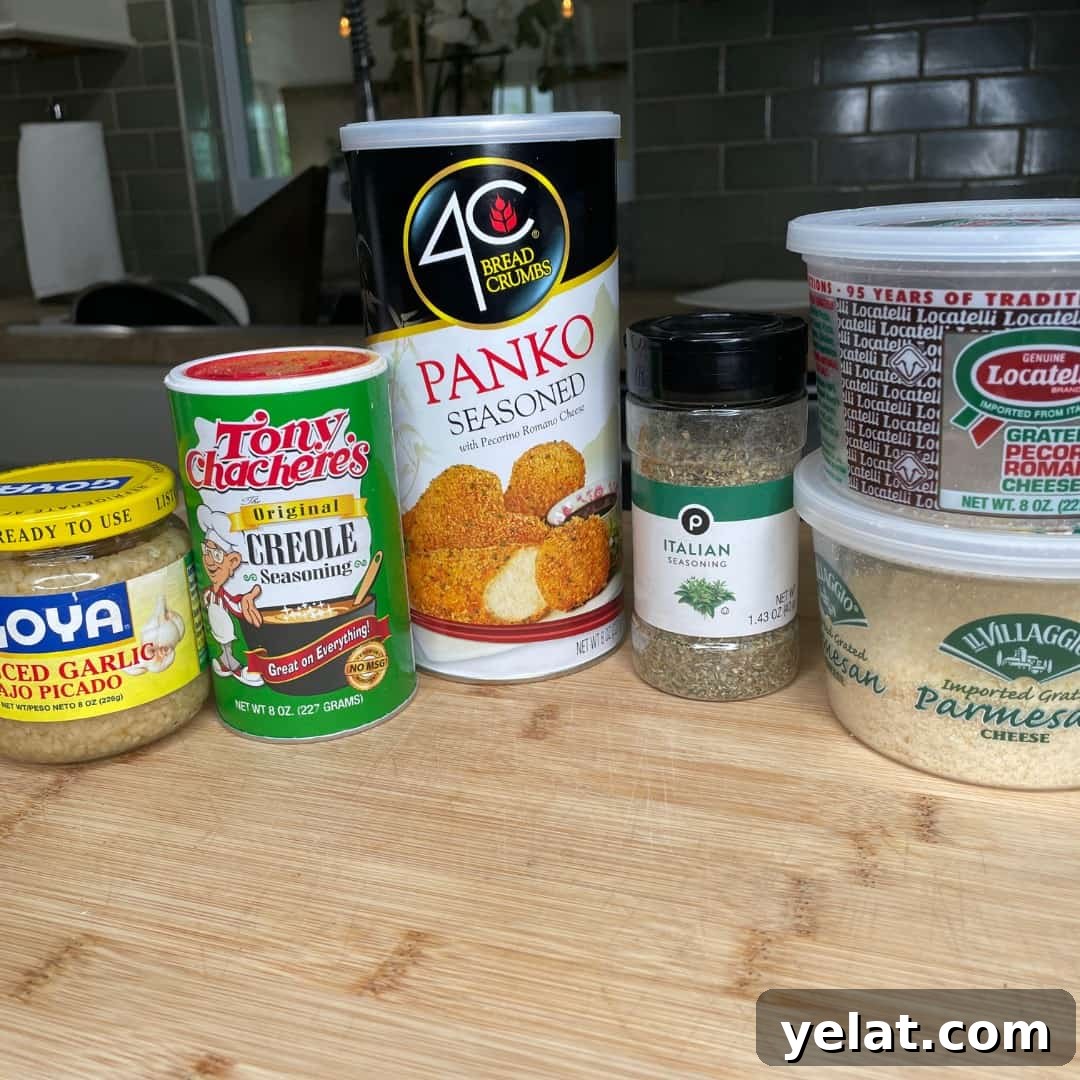 oven baked parmesan chicken ingredients