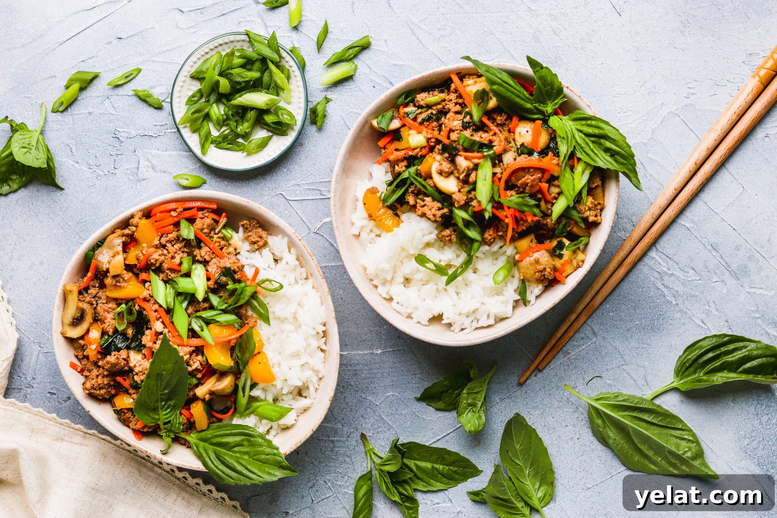 Thai Basil Beef Stir-Fry with Garlic and Chili 4 Thai Basil Beef