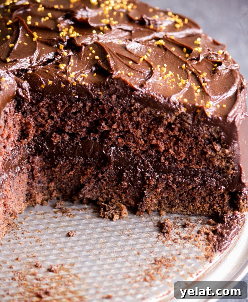 Wellesley Fudge Cake: Decadent Chocolate Caramel Layer Cake 4 Moist, buttery chocolate cake with a decadent caramel chocolate frosting!