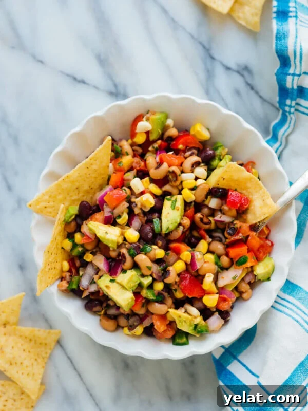 45 Portable Lunch Recipes for Meal Prep and On-the-Go Meals 28 cowboy caviar recipe