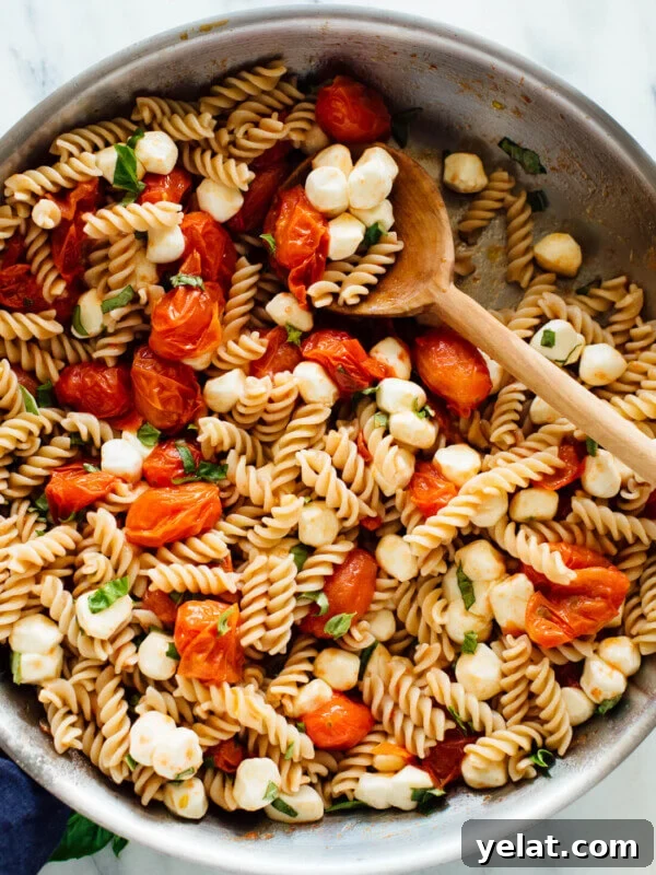 45 Portable Lunch Recipes for Meal Prep and On-the-Go Meals 32 Caprese pasta recipe