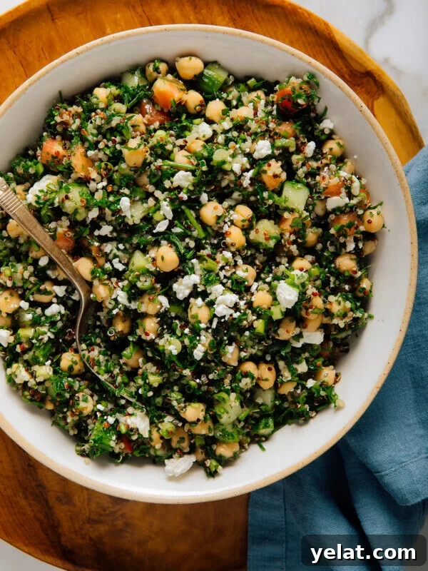 45 Portable Lunch Recipes for Meal Prep and On-the-Go Meals 33 quinoa tabbouleh
