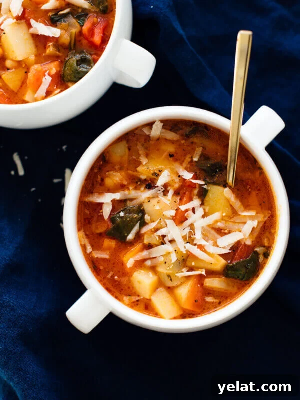 45 Portable Lunch Recipes for Meal Prep and On-the-Go Meals 46 Vegetarian minestrone soup