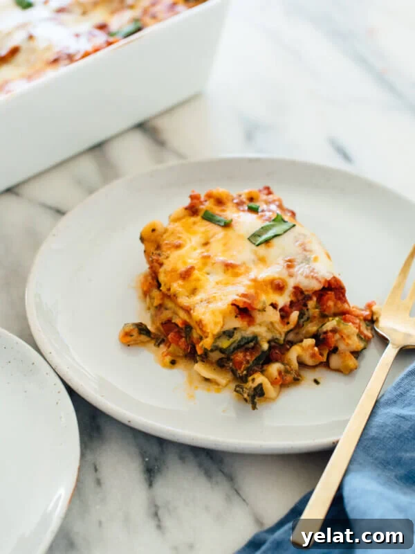 45 Portable Lunch Recipes for Meal Prep and On-the-Go Meals 9 My favorite vegetable lasagna recipe