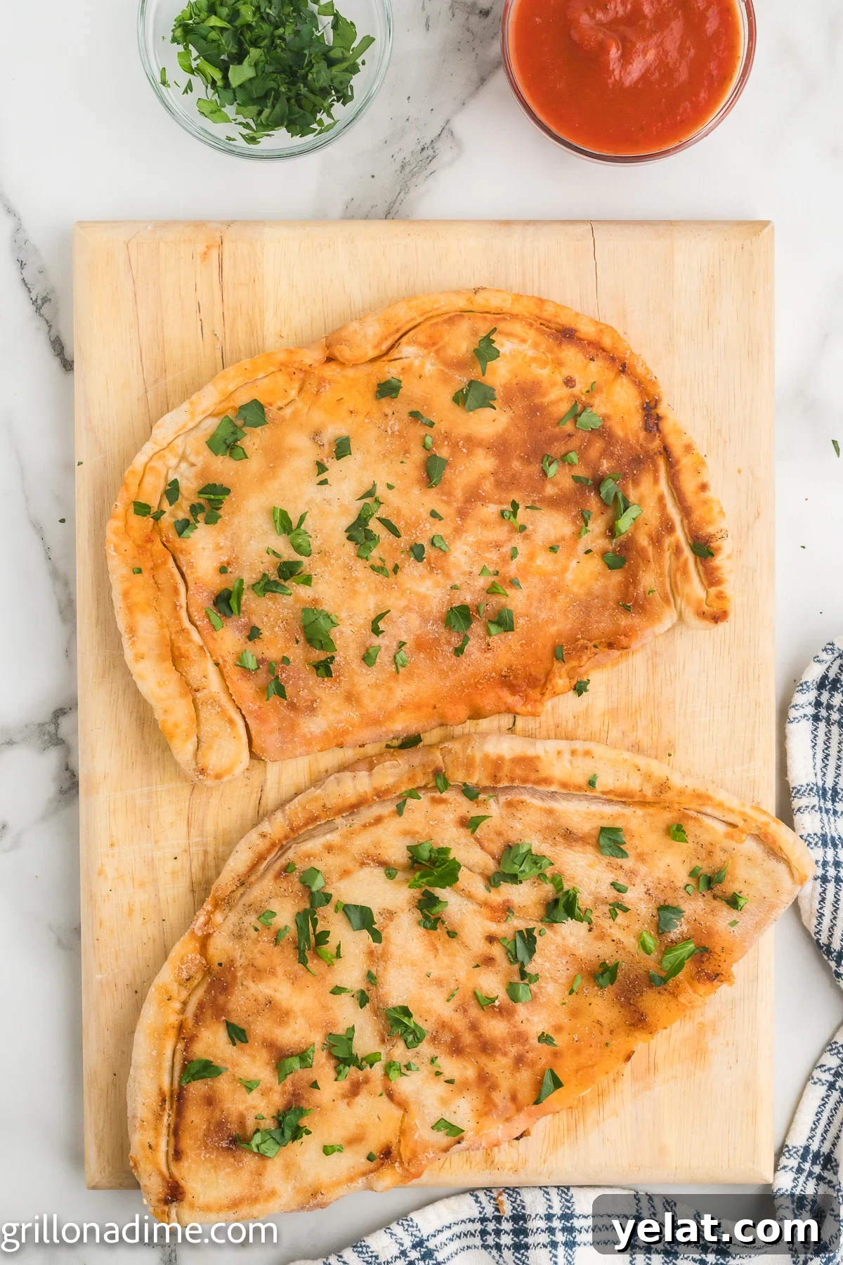 How to Make Perfect Calzones on a Blackstone Griddle 2 Blackstone Pizza Calzone stacked