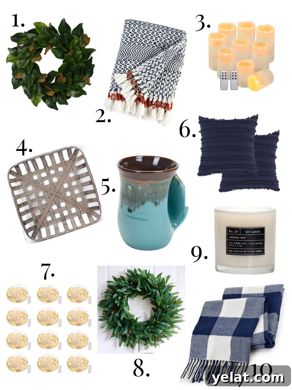 Cozy Home Essentials for Peaceful Living + Comforting Recipes 3 Numbered List of Peaceful Home Must Haves