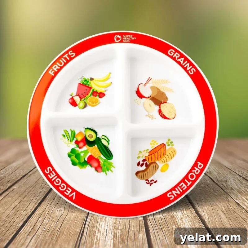 Simplify Weekly Meal Planning with Choose My Plate 3 Nutrition plate for kids choose myplate