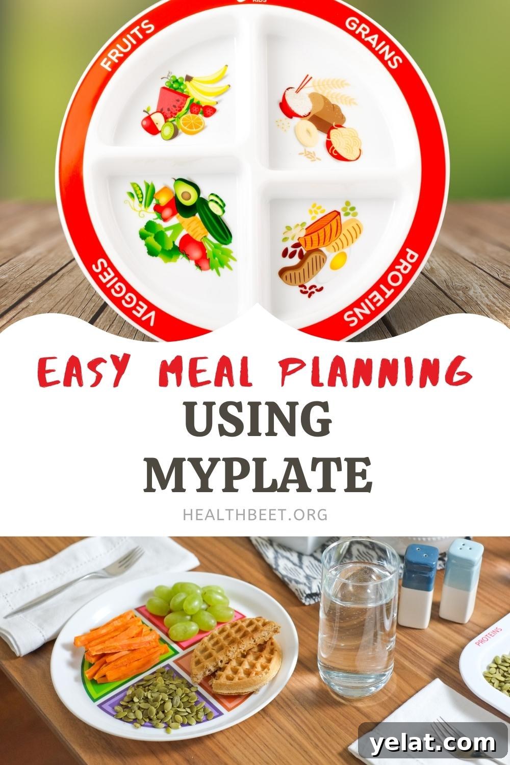 Simplify Weekly Meal Planning with Choose My Plate 5 easy meal planning using myplate