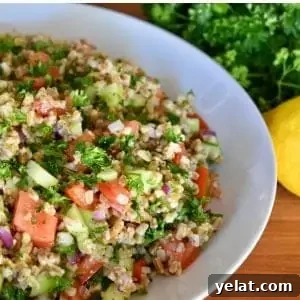 Farro Tabbouleh Salad recipe.