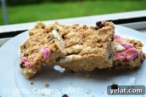 No-Bake Avalanche Bars Recipe: Creamy No-Oven Dessert Bars 4 No Bake Avalanche Bars. Crushed biscuits mixed with melted peanut butter and white chocolate, filled with marshmallows and chocolate chips. So quick and simple and a great snack for kids (and big kids!)