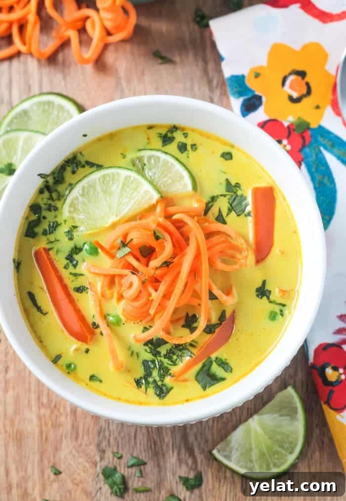 Comforting Vegan Soup Recipes to Warm Your Weeknight Meals 9 Coconut curry soup.