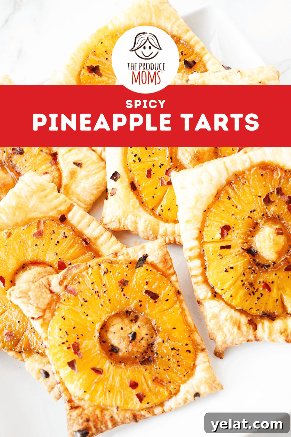 Spicy Pineapple Tart Recipe: Sweet and Tangy Baked Cookies 12 Pinterest Pin Spicy Pineapple Tarts