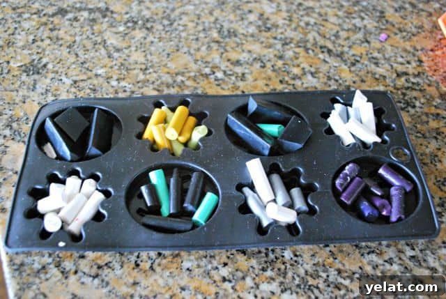 DIY Halloween Crayons: Step-by-Step Guide for Festive Shapes 5 making your own crayons