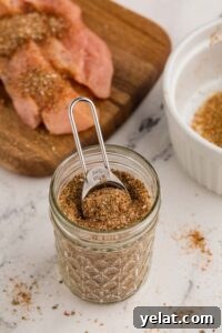 15 Homemade Seasoning Recipes to Transform Your Cooking 4 Homemade Chicken Taco Seasoning in mason jar with tsp inside