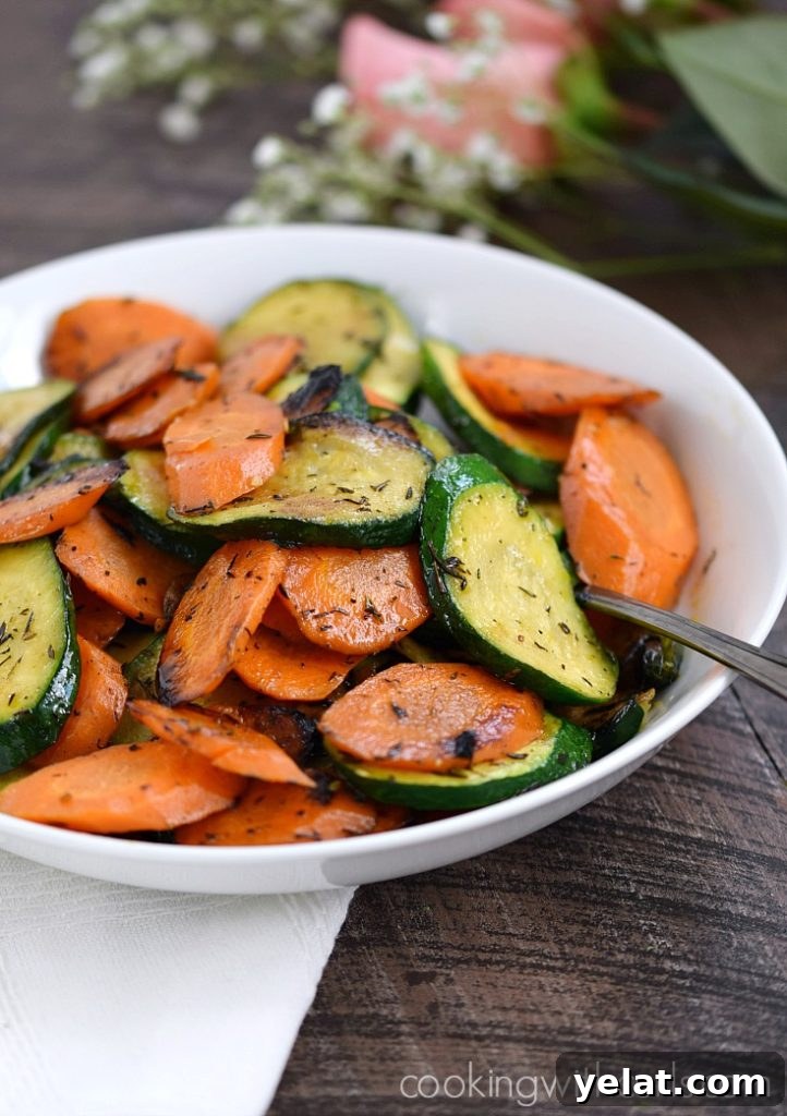 Easy Sauteed Zucchini and Carrots