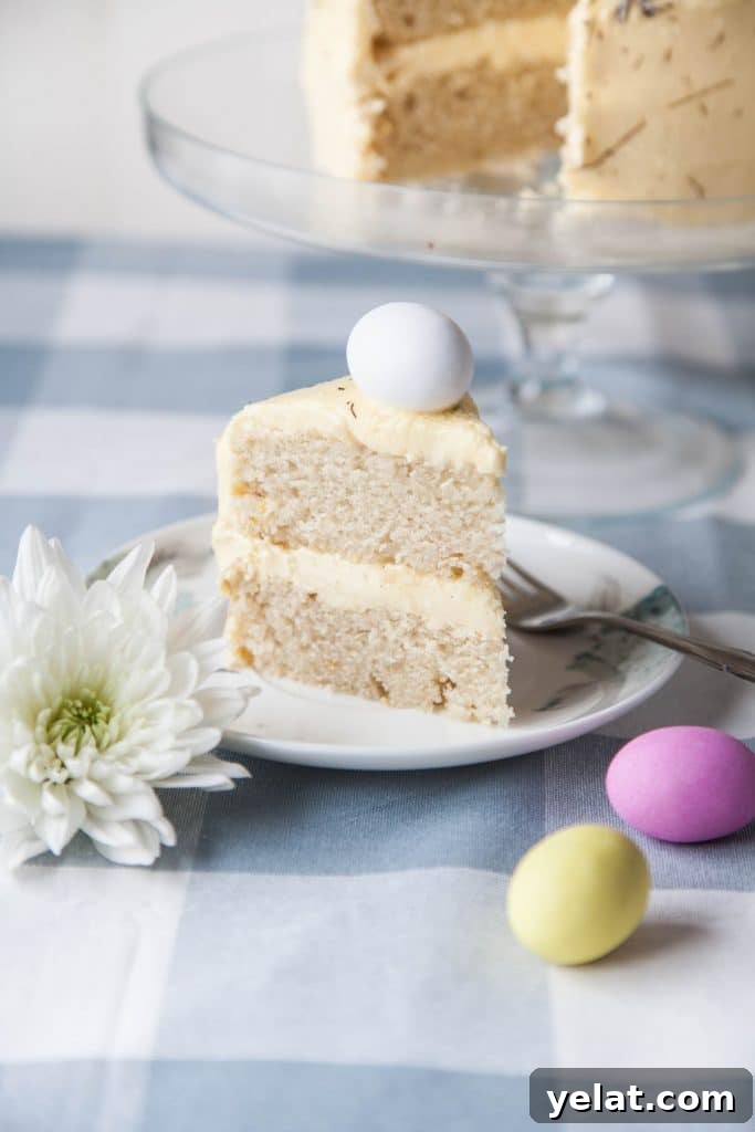 Vegan Lemon Sponge Cake Recipe for Easter Celebration 4 Easter Lemon Sponge Cake