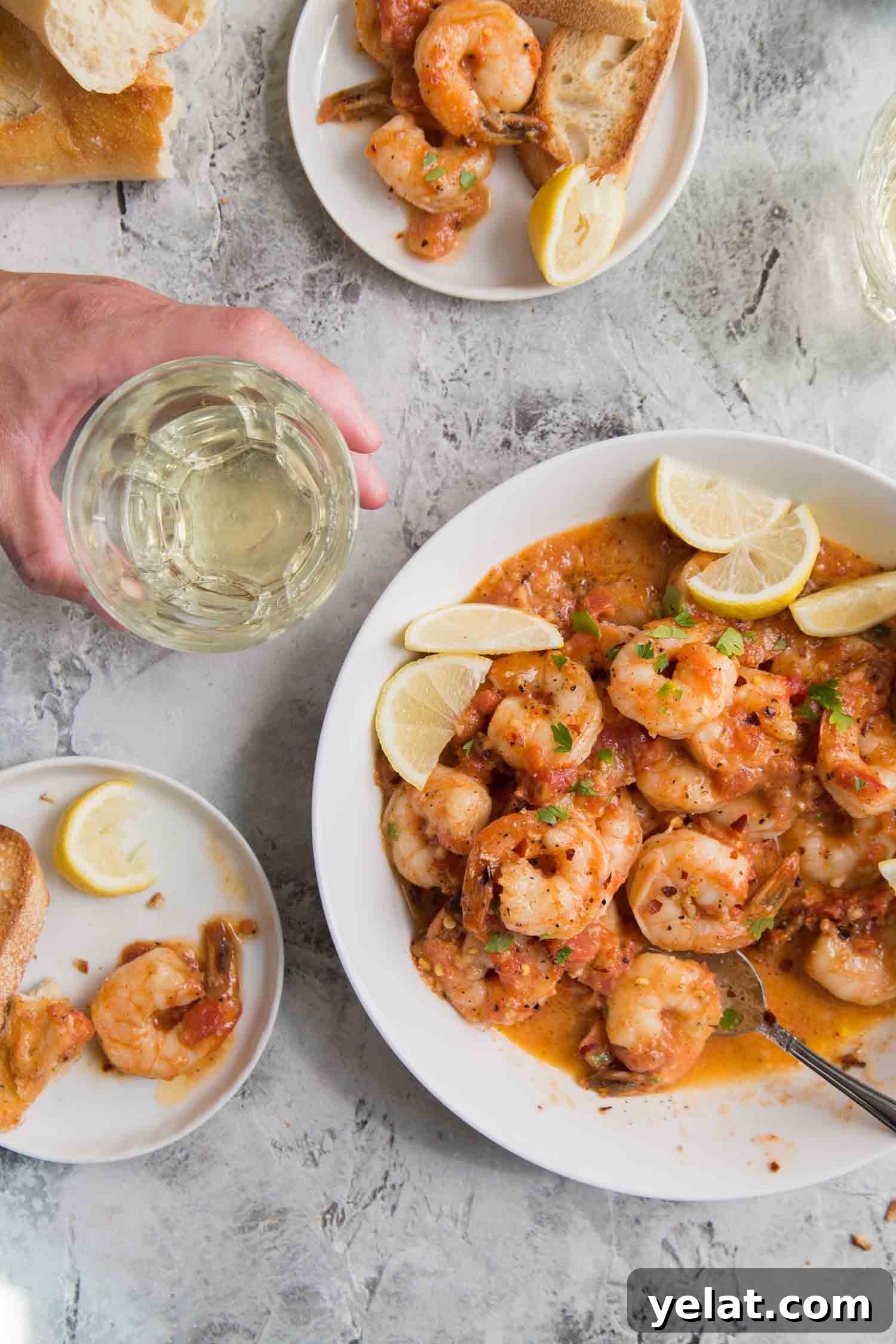 Tomato Shrimp Scampi Recipe: Garlic Butter Pasta with Fresh Tomatoes 5 Tomato Shrimp Scampi