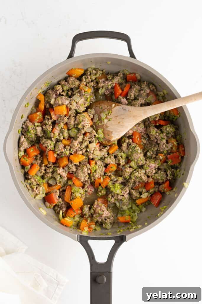 picadillo in a pan