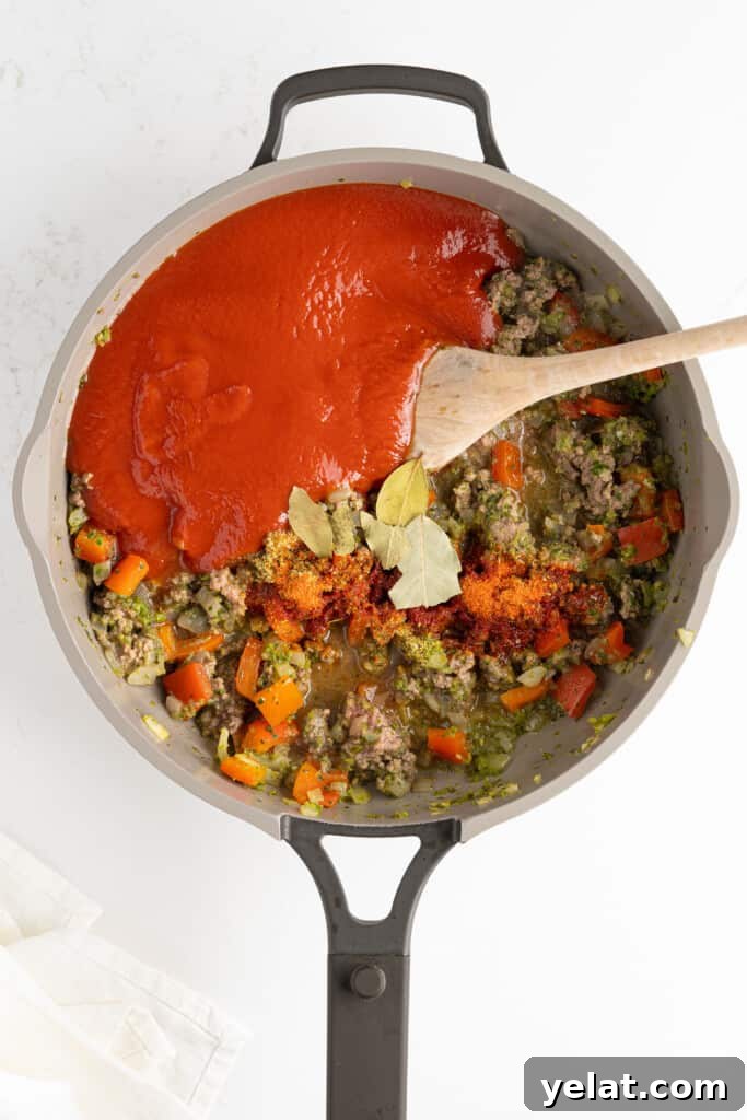 picadillo in a pan