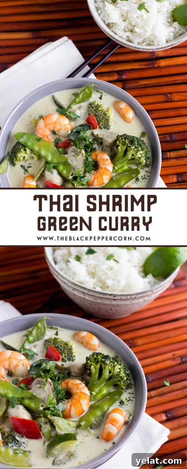 Authentic Thai Green Curry with Shrimp Recipe for Dinner 11 Thai Shrimp Curry Green Curry Paste Recipe