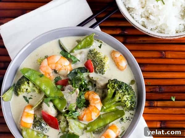 Authentic Thai Green Curry with Shrimp Recipe for Dinner 9 Thai Shrimp Curry Green Curry Paste Recipe