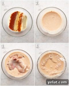 how to marinate fried chicken 4 step by step photos showing how to marinate fried chicken