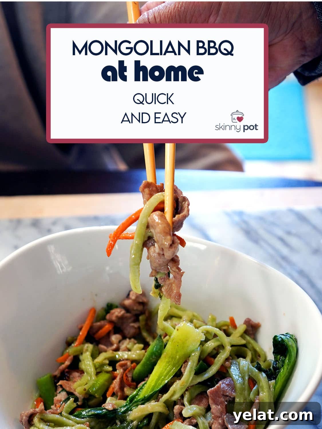 Mongolian Barbecue at home